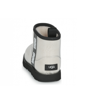 UGG Classic Clear Mini White Black