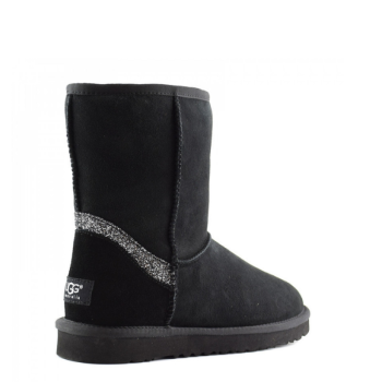 UGG Classic Short Rainbow Black