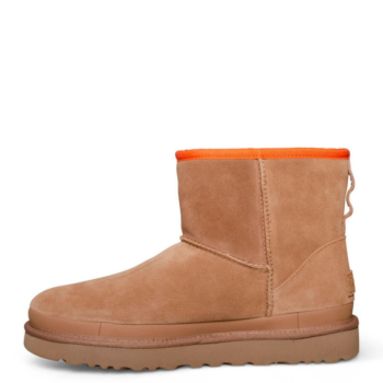 UGG Classic Mini Zipper Tape Logo Chestnut