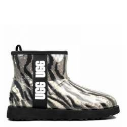 UGG Classic Clear Mini Zebra UGG Classic Clear Mini Zebra