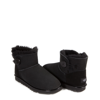 UGG Bailey Button Mini II Metallic Black