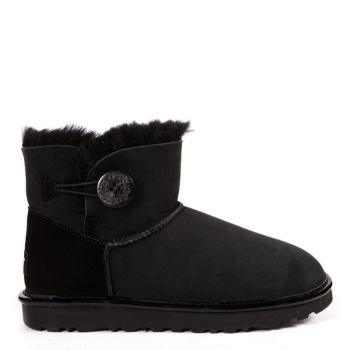 UGG Bailey Button Mini II Metallic Black