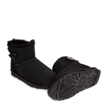 UGG Bailey Button Mini II Metallic Black