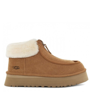UGG Funkette Platform Boots Chestnut