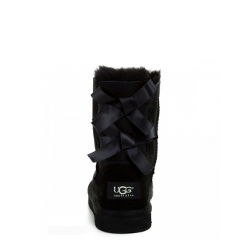 UGG Kids Bailey Bow Black