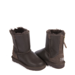 UGG Kids ZIP Metallic Chocolate