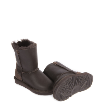 UGG Kids ZIP Metallic Chocolate