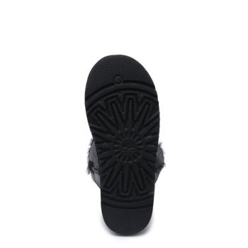 UGG Kids Bailey Button I Do Black