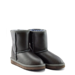 UGG Kids Classic Metallic Grey UGG Kids Classic Metallic Grey