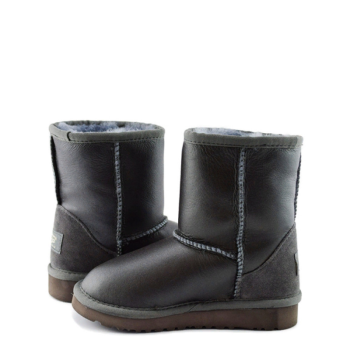 UGG Kids Classic Metallic Grey