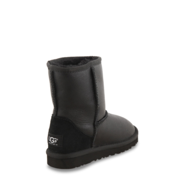 UGG Kids Classic Metallic Black