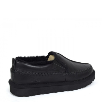 UGG Men's Neumel Stiches Slip-on Metallic Black UGG Men's Neumel Stiches Slip-on Metallic Black