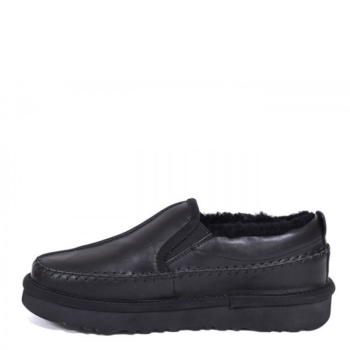UGG Men's Neumel Stiches Slip-on Metallic Black UGG Men's Neumel Stiches Slip-on Metallic Black