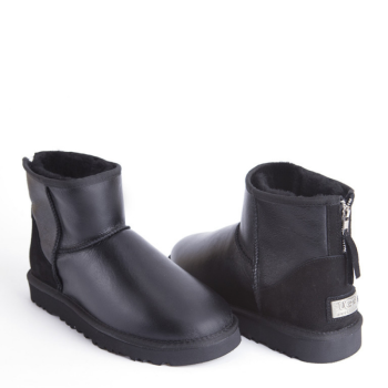 UGG Men's Mini Zip Metallic Black UGG Men's Mini Zip Metallic Black