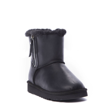 UGG Men's Mini Double Zip Metallic Black