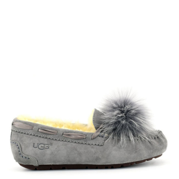 UGG Dakota Pom-Pom Grey