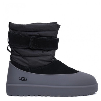 Ugg Mens Classic Short Pull-On Black Ugg Mens Classic Short Pull-On Black
