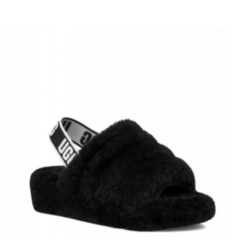UGG Fluff Yeah Slide Black