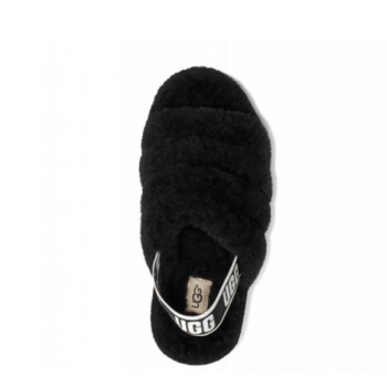UGG Fluff Yeah Slide Black