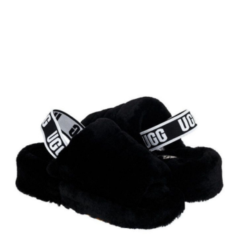 UGG Fluff Yeah Slide Black