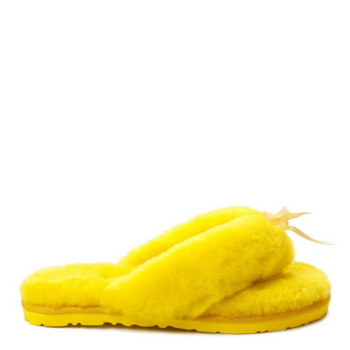 UGG Fluff Flip Flop II Yellow