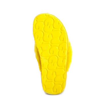 UGG Fluff Flip Flop II Yellow