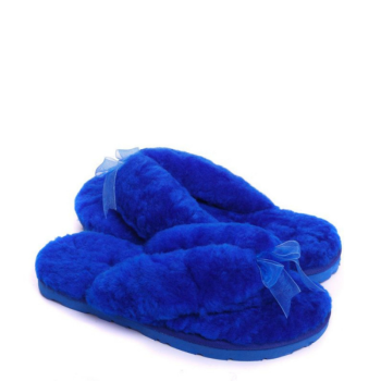 UGG Fluff Flip Flop II Blue