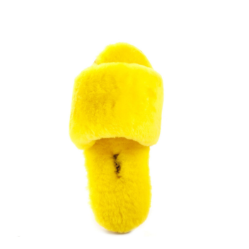 UGG Fluff Slide Slippers Yellow