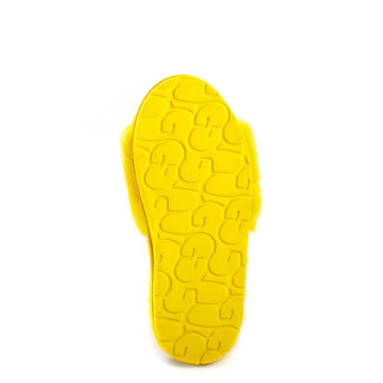 UGG Fluff Slide Slippers Yellow