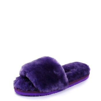 UGG Fluff Slide Slippers Purple
