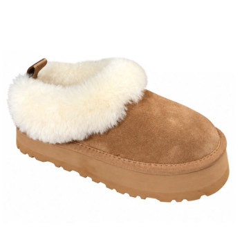 UGG Kids Tazelle Platform Chestnut