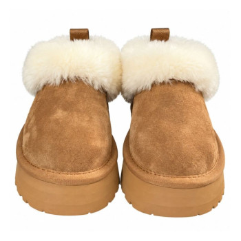 UGG Kids Tazelle Platform Chestnut