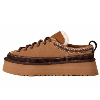 UGG Heritage Lace-Up Slipper Chestnut