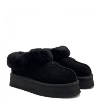 UGG Platform Slipper Black UGG Platform Slipper Black