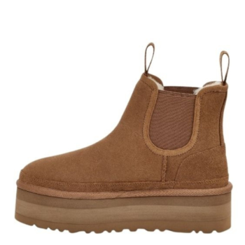UGG Neumel Platform Chelsea Chestnut New UGG Neumel Platform Chelsea Chestnut New