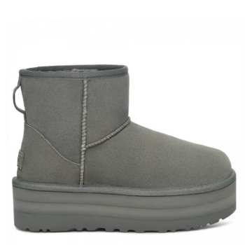 UGG Classic Mini Platform Grey UGG Classic Mini Platform Grey