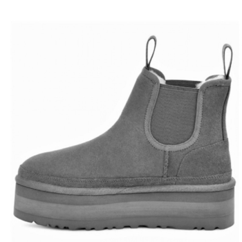 UGG Neumel Platform Chelsea Grey UGG Neumel Platform Chelsea Grey