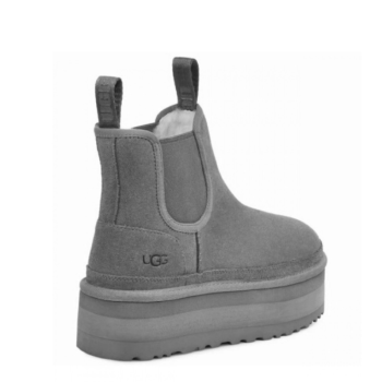 UGG Neumel Platform Chelsea Grey UGG Neumel Platform Chelsea Grey