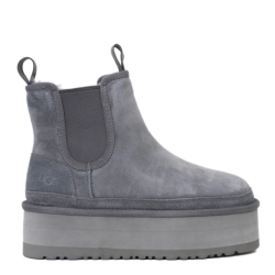 UGG Neumel Platform Chelsea Grey UGG Neumel Platform Chelsea Grey