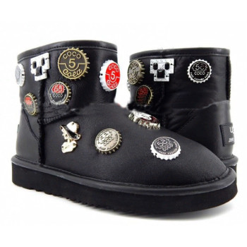 UGG &amp; Jimmy Choo Coco Chanel Black