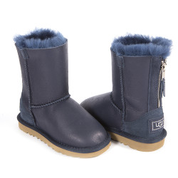 UGG Kids ZIP Metallic Navy UGG Kids ZIP Metallic Navy