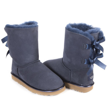 UGG Bailey Bow II Metallic Navy