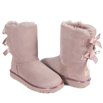 UGG Bailey Bow Metallic Dusk II