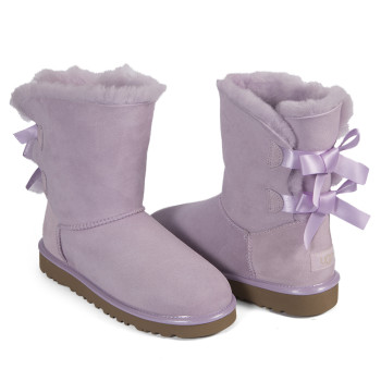 UGG Bailey Bow Metallic Lavender Fog II UGG Bailey Bow Metallic Lavender Fog II