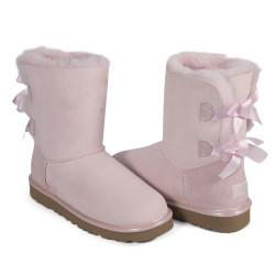 UGG Bailey Bow Metallic Seashe Pink II UGG Bailey Bow Metallic Seashe Pink II
