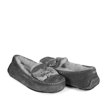 UGG Moccasins Dakota Arrows &amp; Heart Grey