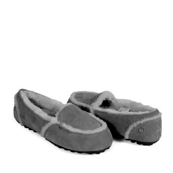 UGG Loafer Slippers Hailey Light Grey