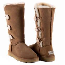 UGG Bailey Button Triplet Chestnut UGG Bailey Button Triplet Chestnut