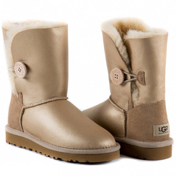 UGG Bailey Button Soft Gold UGG Bailey Button Soft Gold