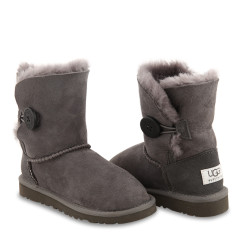 UGG Kids Bailey Button Grey UGG Kids Bailey Button Grey